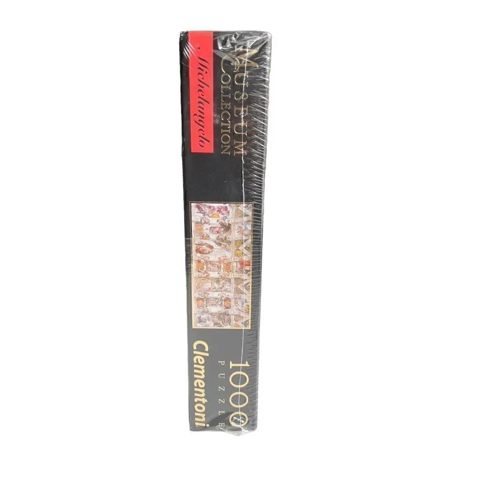 Michelangelo The Sistine Chapel Ceiling - 1000pc Puzzle -Clementoni - NWOT